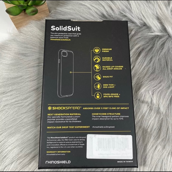 Solidsuit Rhinoshield ProtectiveCase Apple iPhoneX - Picture 5 of 8